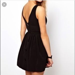American Apparel Black Cocktail Dress Medium
